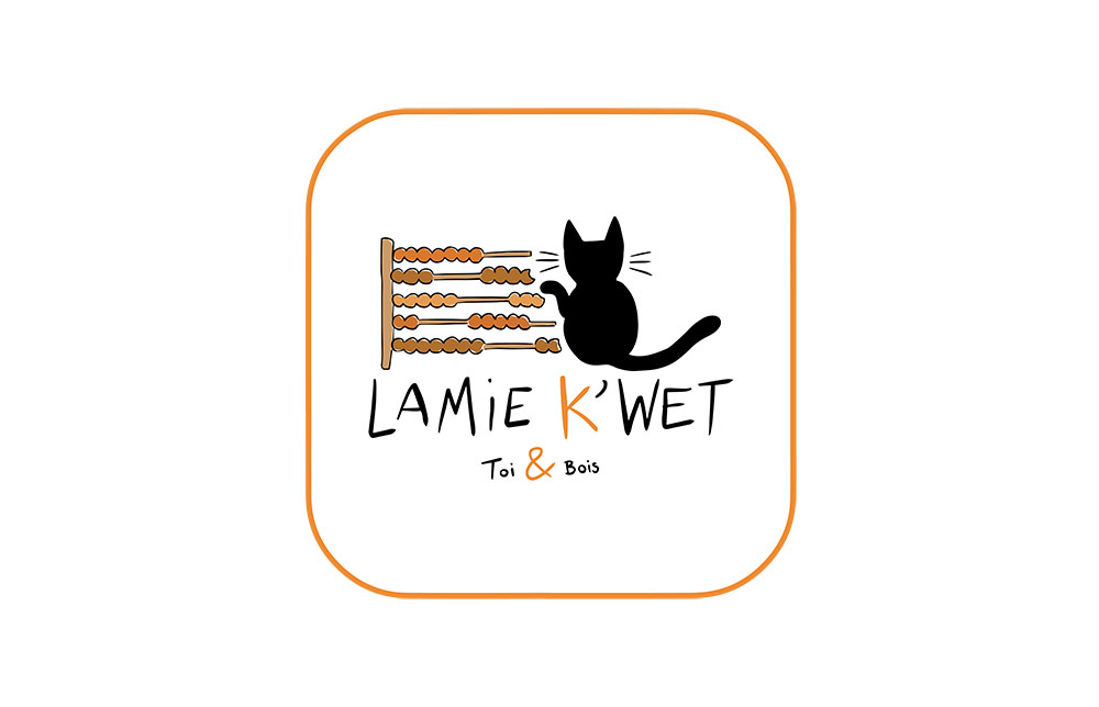 logo de lamiek'wet en couleurs