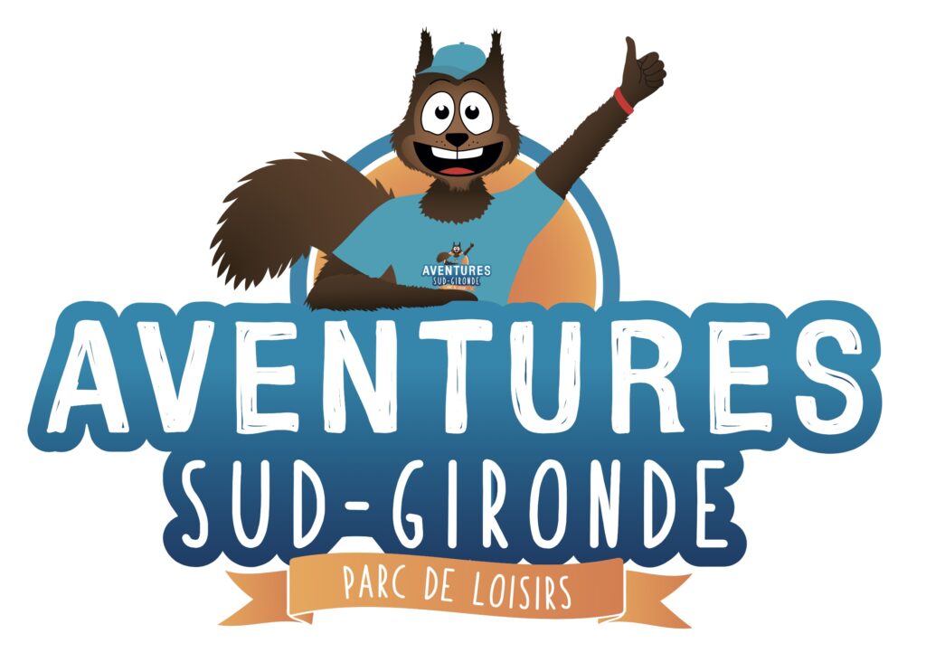 refonte du logo aventures sud gironde parc de loisirs