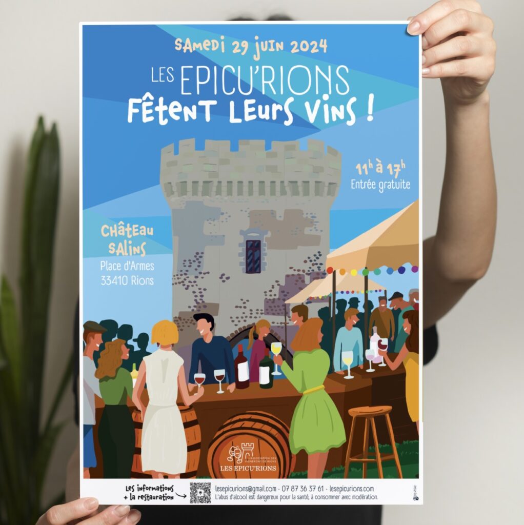 poster des Epicu'Rions fêtent leurs vins